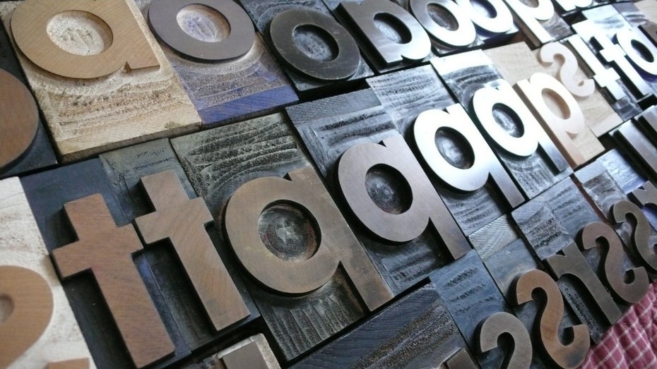 (Foto: TypeWonder) Gute Fonts, schlechte Fonts: Darauf solltest du bei der Auswahl achten
