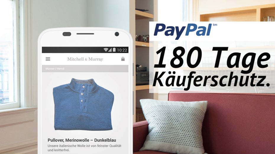 Mehr Sicherheit für Kunden: Paypal erhöht den Käuferschutz auf 180 Tage