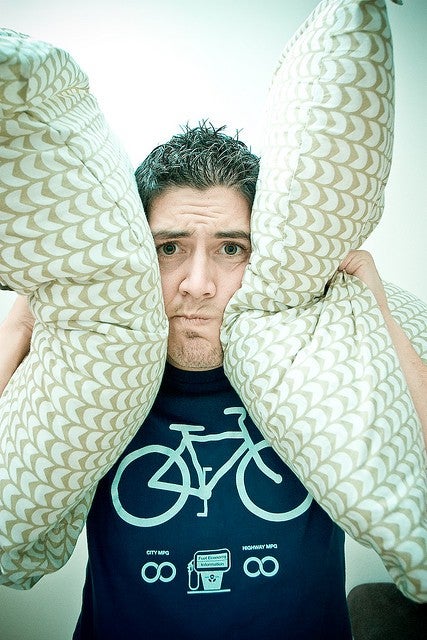 Je mehr ich arbeitete und je später ich ins Bett kam, desto schlechter konnte ich einschlafen und desto weniger erholsam wurde mein Schlaf. Vielen Dank an Ian, (Foto: Ian Murchison)