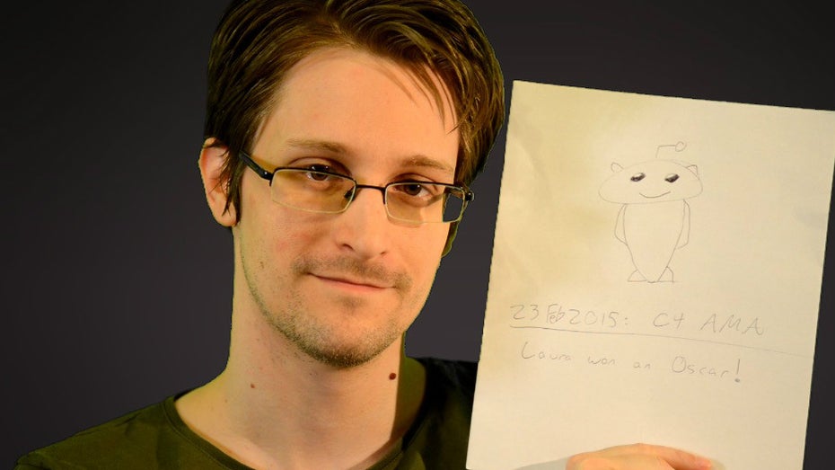 Nach Oscar-Erfolg von „Citizenfour“: Edward Snowden stellt sich Nutzerfragen via Reddit