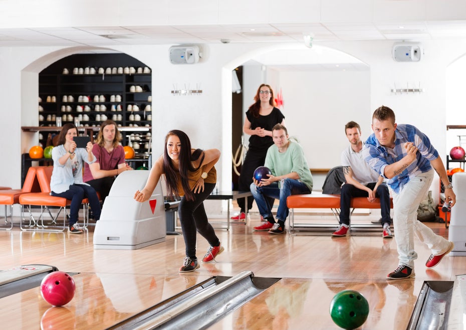 bowling kegeln teamevent teambuilding