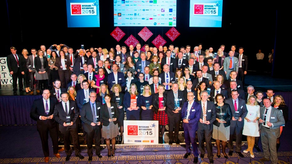 Great Place to Work: Deutschlands beste Arbeitgeber 2015 Great Place to Work: Deutschlands beste Arbeitgeber 2015