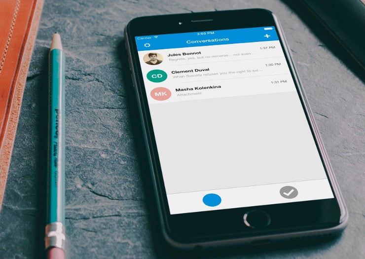 Signal 2.0 bringt das TextSecure-Protokoll auf das iPhone. (Foto: Open WhisperSystems)
