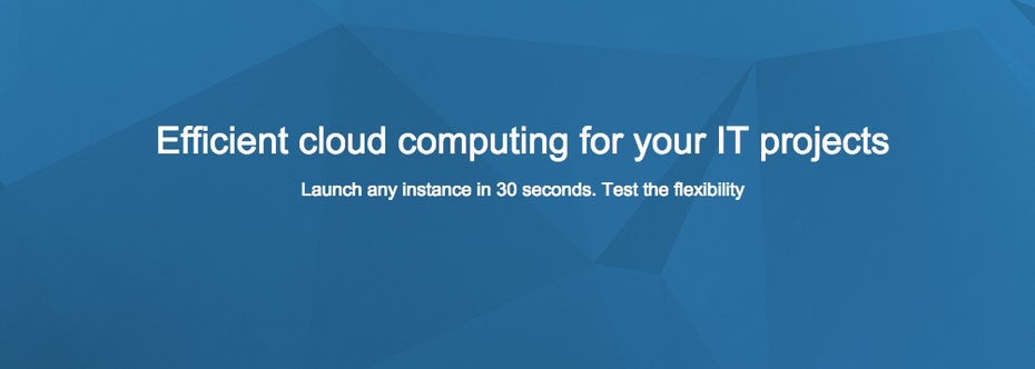 (Screenshot: e24cloud.com)