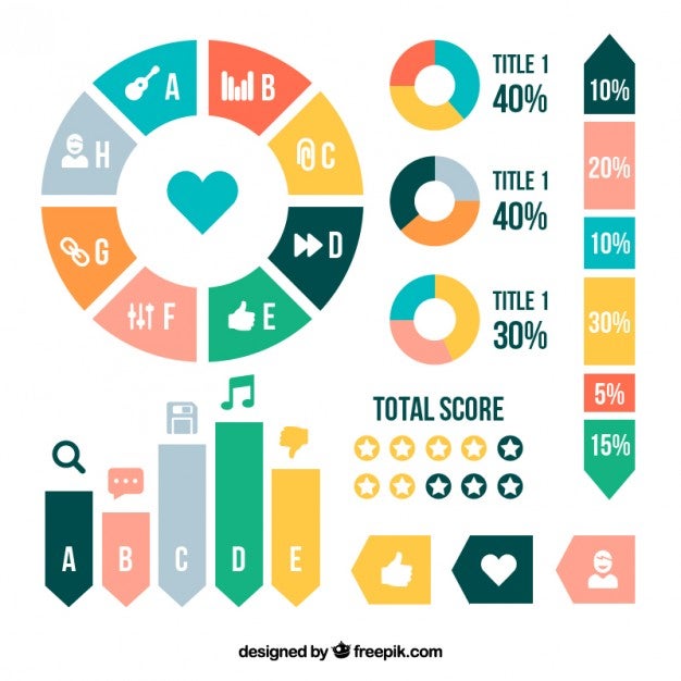 1 kostenloses Infografik Template 3