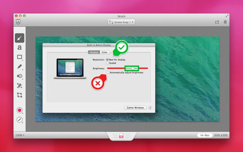 Screenshot-Tools: Skitch gibt es für verschiedene Plattformen und ist kostenlos. (Screenshot: App-Store)