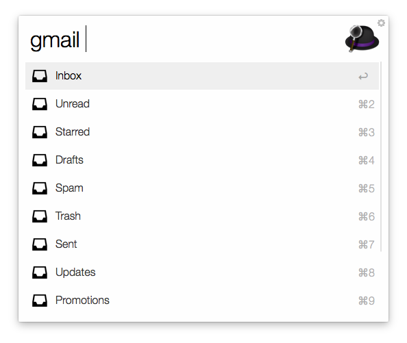 Gmail nutzen, ohne überhaupt die Weboberfläche oder eine einzige App öffnen zu müssen. (Screenshot: t3n)