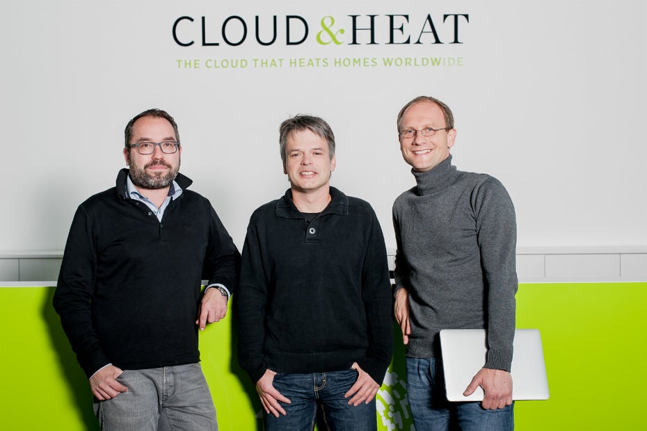 Die Gründer von Cloud & Heat haben aus dem Green-IT-Ansatz kurzerhand ein eigenes Geschäftsmodell gemacht. (Foto: Cloud & Heat)