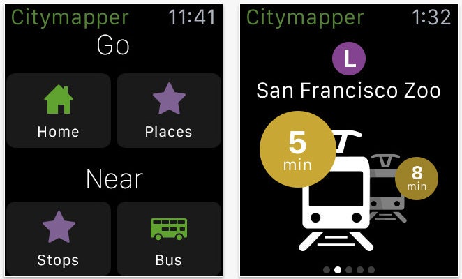 Citymapper: Zumindest Bewohner von Hamburg und Berlin können die App auch in Deutschland nutzen. (Screenshot: App-Store)
