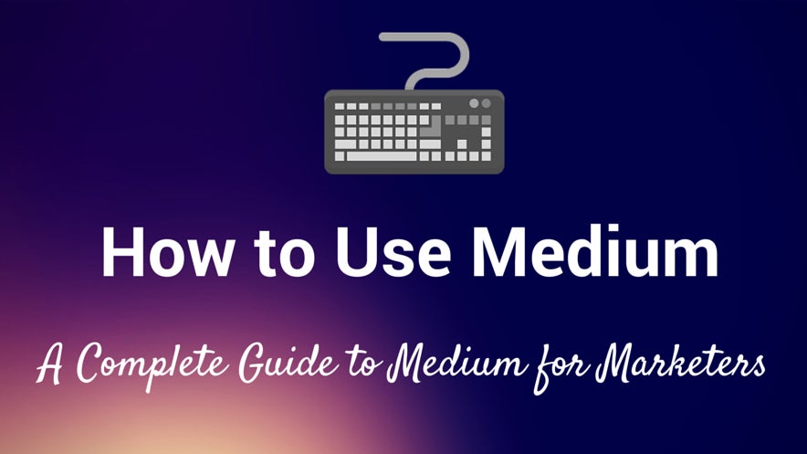 Erfolgreich mit Medium.com: Der große Einsteiger-Guide Erfolgreich mit Medium.com: Der große Einsteiger-Guide