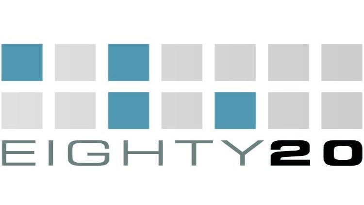 Eighty20 setzt in seinem Logo auf Binärcode. Hättet ihr ihn erkannt? (Logo: Eighty20)