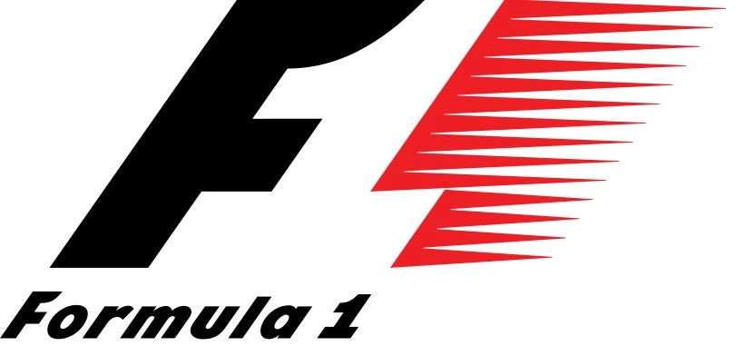 Verwechselungsgefahr beim Logo der Formel 1. Der Weißraum bildet die eins, die roten Zacken erinnern zumindest annähernd an eine eins. (Logo: Formula1)