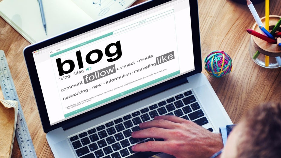 Gelungene Unternehmensblogs. (Grafik: Shutterstock / rawpixel) 8 Unternehmensblogs, die richtig was hermachen