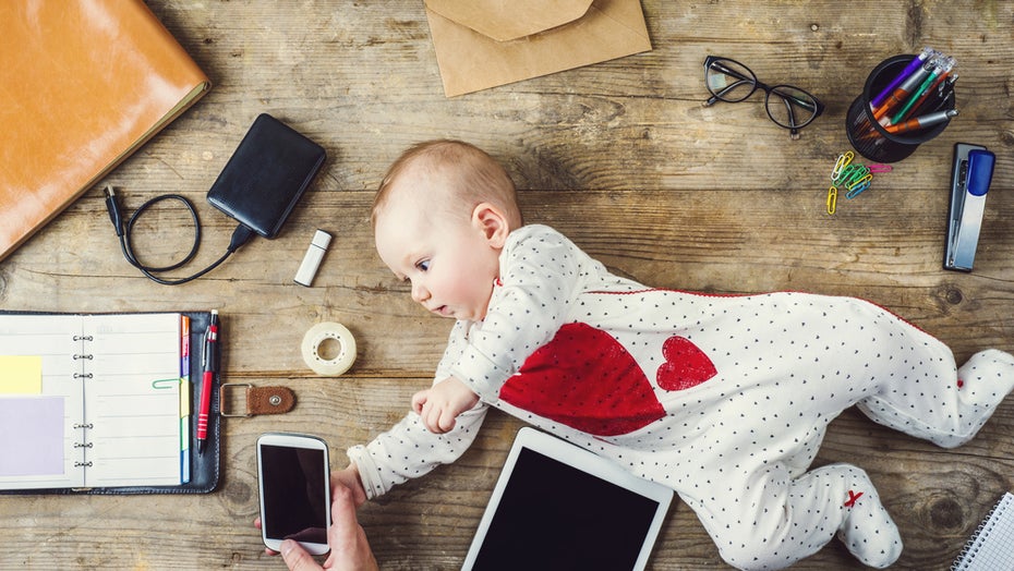 Manchmal ergeben sich durch Kinder ganz neue Karrierewege. (Foto: Shutterstock) Wie Kinder die Karriere verändern können