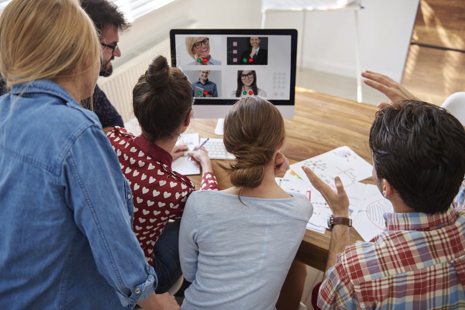 homeoffice video konferenz