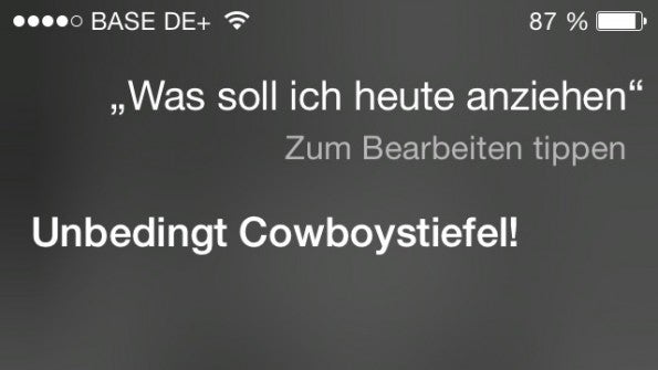 Die 40 lustigsten Siri-Antworten