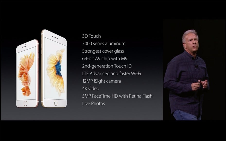 Viele Verbesserungen im Detail beim iPhone 6S und iPhone 6S Plus. (Quelle: Apple)