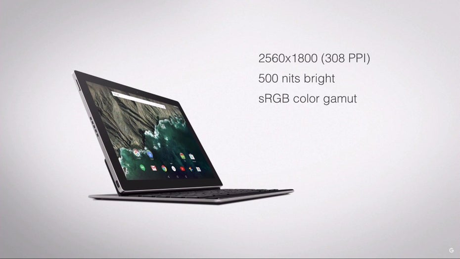 Das Pixel C hat ein 10,2-Zoll-Display und soll ab 500 Dollar erhältlich sein – ohne Tastatur.