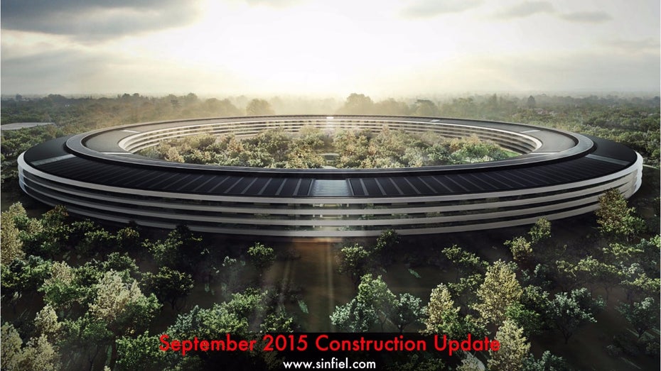 Der neue Apple-Campus. (Bild: cupertino.org)