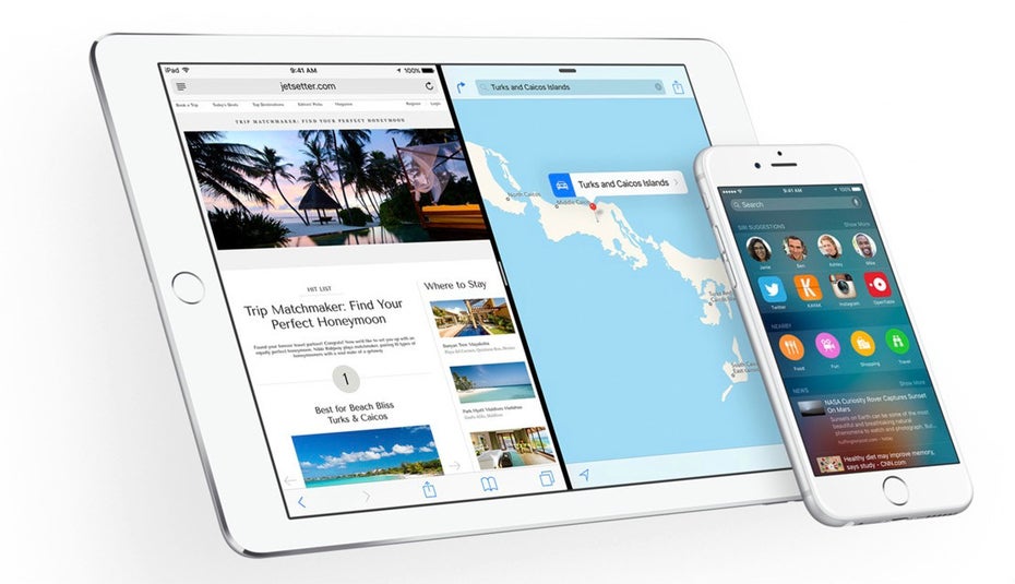 iOS 9 bringt für viele Apple-Geräte einen ganzen Haufen an Neuerungen. (Screenshot: Apple)