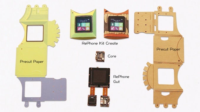 RePhone Kit: Smartphone-Baukasten für Bastler. (Grafik: Seeed)