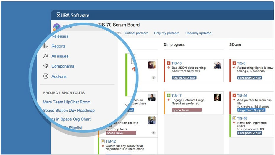 Jira. (Bild: Atlassian) Projektmanagement-Tool Jira bekommt neue Version für Marketer