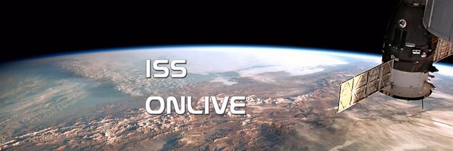 ISS Onlive: Video-Stream von der Internationalen Raumstation. (Grafik: ISS Onlive)