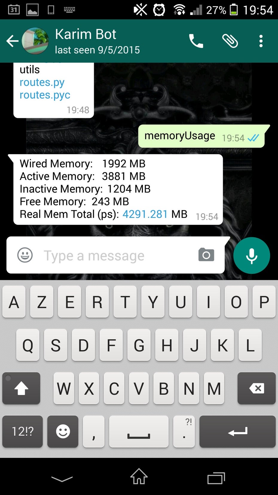 whatsapp-bot-whatsappcli-memory-usage