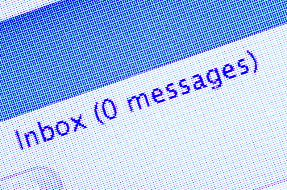 Fehler im Umgang mit E-Mails: Wir wollen doch alle den „Inbox-Zero“-Moment, oder? (Grafik: Shutterstock-GreenStockCreative)