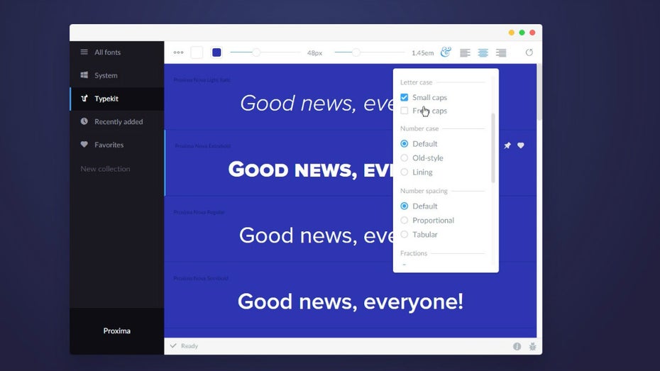 Schnell, schön, kostenlos: Dieser Font-Manager für Windows lässt Designer-Herzen höherschlagen Schnell, schön, kostenlos: Dieser Font-Manager für Windows lässt Designer-Herzen höherschlagen