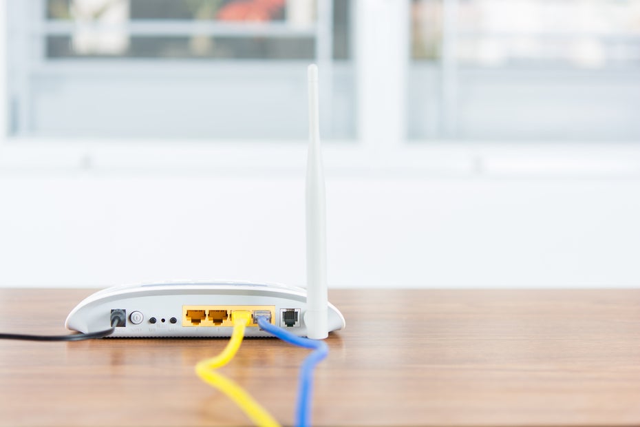 WLAN-Router: Standard-Passwort ändern. (Foto: Shutterstock-Sorapop Udomsri)