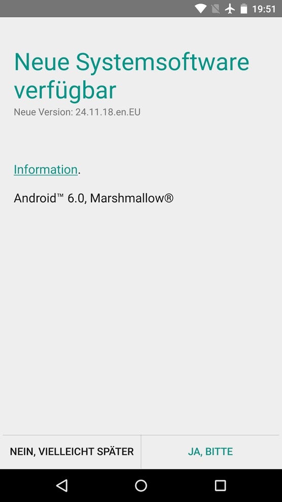 Das Moto X Style bekommt sein Marshmallow-Update in Deutschland. (Screenshot: t3n)