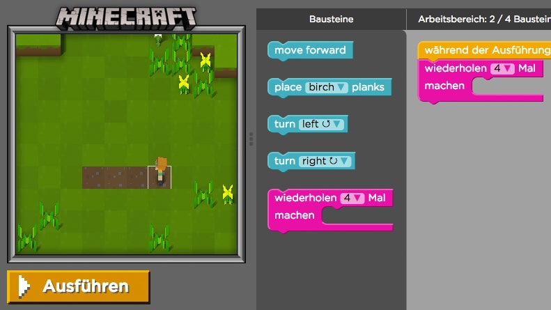 Programmieren lernen mit Minecraft: Dieses Game vermittelt erste Basics für Anfänger Programmieren lernen mit Minecraft: Dieses Game vermittelt erste Basics für Anfänger