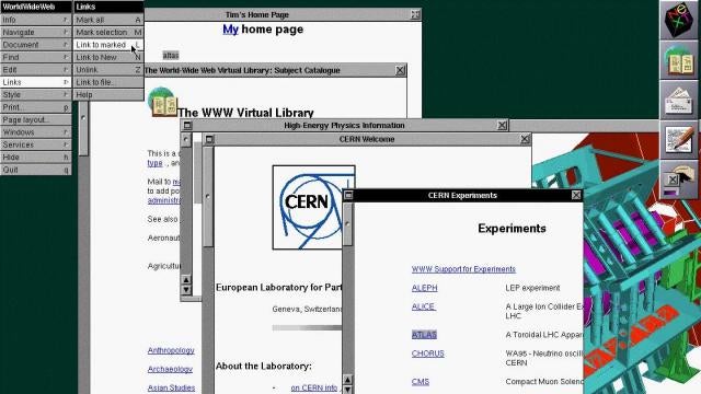 25 Jahre World Wide Web: So sah die erste Webseite der Welt aus [Bildergalerie]