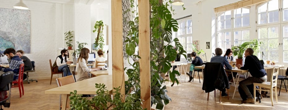 Das „Agora Collective“ führt das Ranking der beliebtesten Coworking-Spaces in Deutschland an. Einen Tagespass gibt es hier ab 16 Euro. (Foto: Agora Collective)