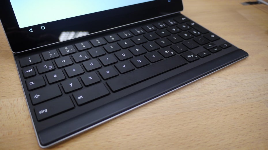 Kostet Extra: das Keyboard-Dock für das Pixel C. (Foto: t3n)