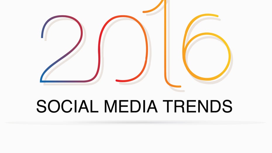 Die wichtigsten Social-Media-Trends für 2016: Live-Streaming, On-Platform-Content und vieles mehr