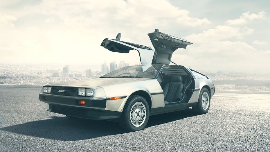 Delorean DMC-12. (Foto: Delorean Motor Company) E-Auto-Comeback: Delorean aus „Zurück in die Zukunft“ vor Wiedergeburt