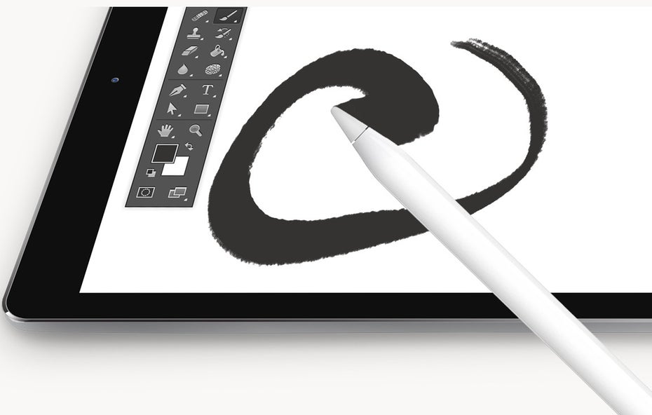 Neben diversen anderen druckempfindlichen Styli wird auch der neue Apple Pencil unterstützt. (Bild: Astropad)