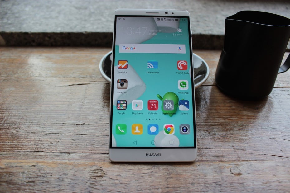 Huawei Mate 8 mit EMUI-4.0-Oberfläche.(Foto: t3n)