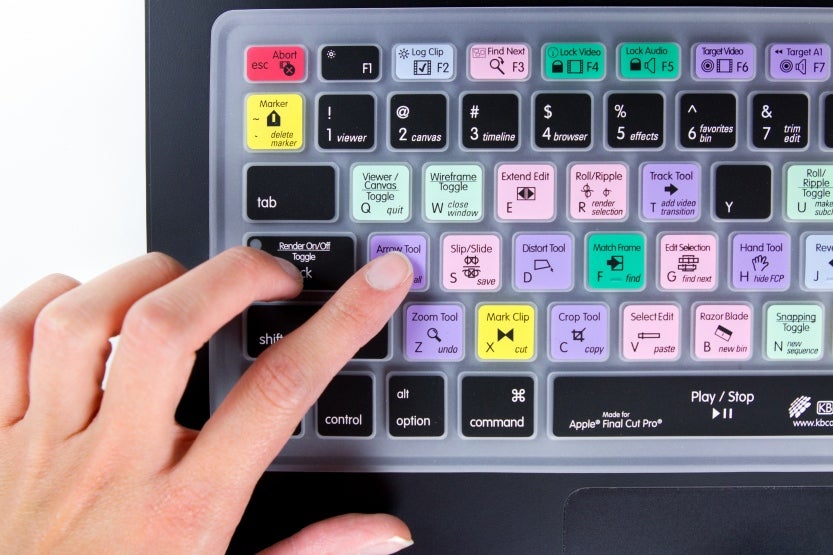 MacBook-Zubehör: Keyboard Shortcut Skins. (Foto: Photojojo)