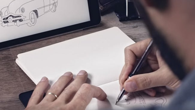 Wie geil ist das denn? Der „Pen of the Future“ überträgt deine Papier-Skizzen auf dein Tablet Wie geil ist das denn? Der „Pen of the Future“ überträgt deine Papier-Skizzen auf dein Tablet