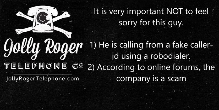 Jolly-Roger-Bot: Spaß mit Werbeanrufern. (Screenshot: YouTube/Jolly Roger Telephone)