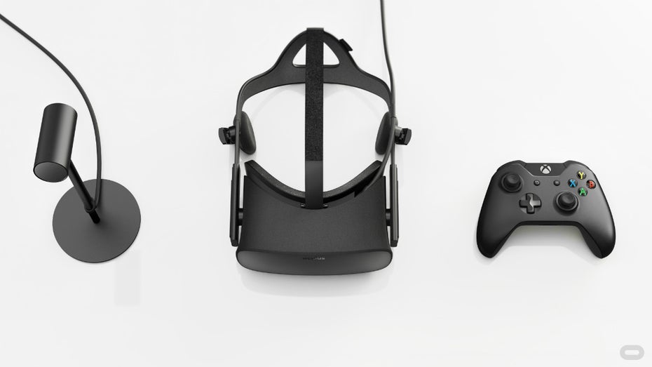 Zusätzlich zum Preis von rund 700 Euro müssen Interessierte für Oculus Rift auch noch einen entsprechend performanten PC bezahlen. (Foto: Oculus)