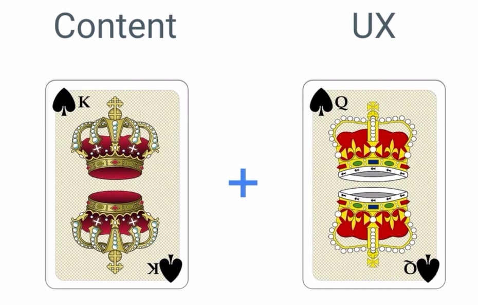 AMP: Content is King, User-Experience ist Queen. (Screenshot: Google)