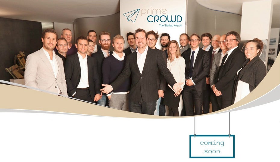 Crowdinvesting für Startups: Das Team der österreichischen Plattform primeCrowd. (Foto: primeCrowd)