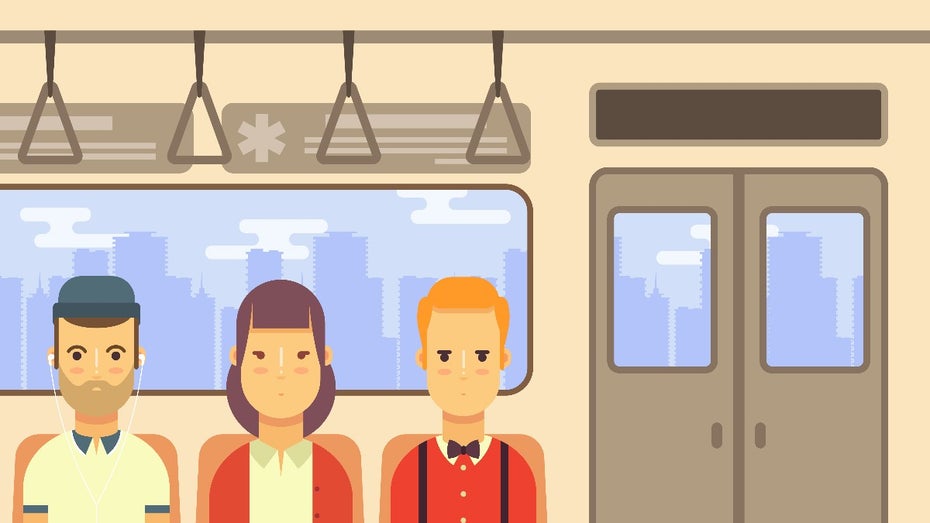 Morgens in der Bahn: 5 Pendler-Typen, die mir jeden Tag begegnen – vom Karrieristen bis zum Schläfer Morgens in der Bahn: 5 Pendler-Typen, die mir jeden Tag begegnen – vom Karrieristen bis zum Schläfer
