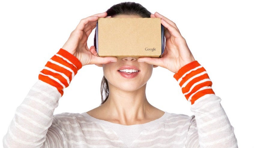 Google Cardboard ist eher Spielerei als waschechte Virtual Reality. (Foto: Alphabet)