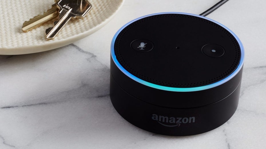 Alexa: Amazons Echo-Boxen könnten bald Konkurrenz aus dem Hause Apple erhalten – mit Siri an Bord. (Foto: Amazon)