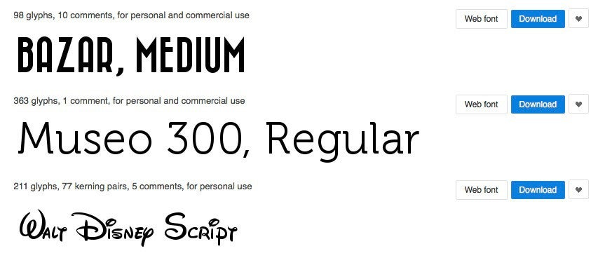 Die Suchfunktionen bei Abstract Fonts sind vorbildlich. (Bild: Abstract Fonts)